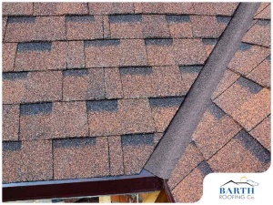 New roof installation in Tracy - close-up photo of shingles